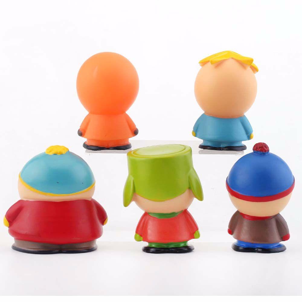 Patung Agustina The South Park Kartun PVC Southern Park Collection Model Kyle Stan Kenny Figure Mainan