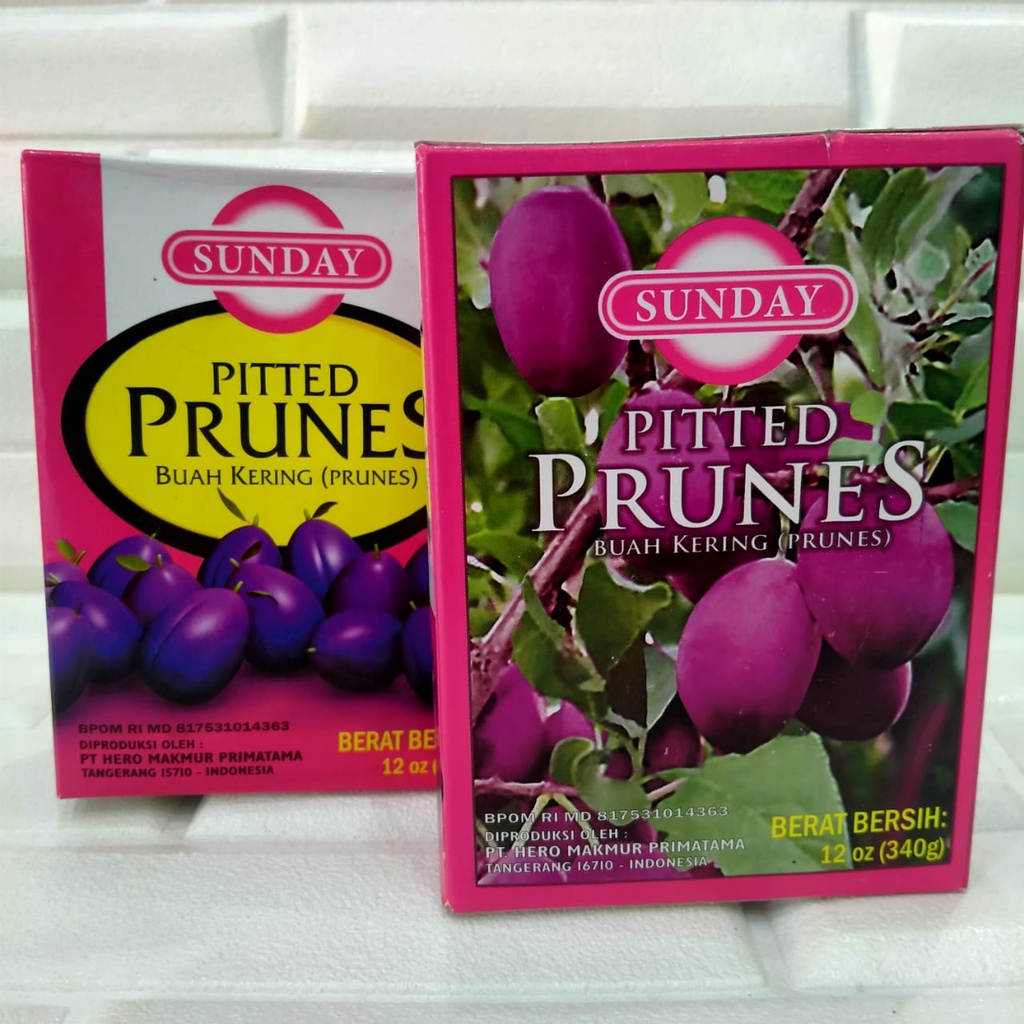 

SUNDAY PITTED PRUNES