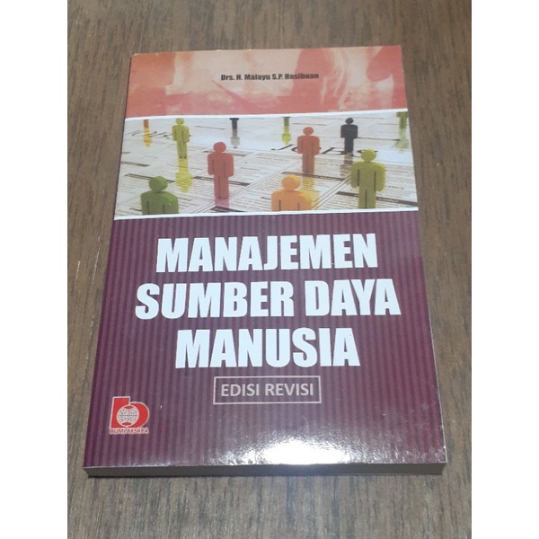 Jual Buku Managemen Sumber Daya Manusia By Malayu Shopee Indonesia