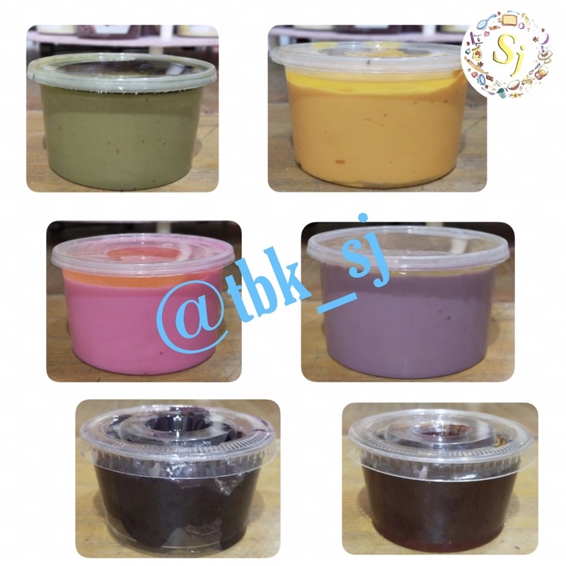 

glaze topping donat dan selai isi roti 250gr & 500gr