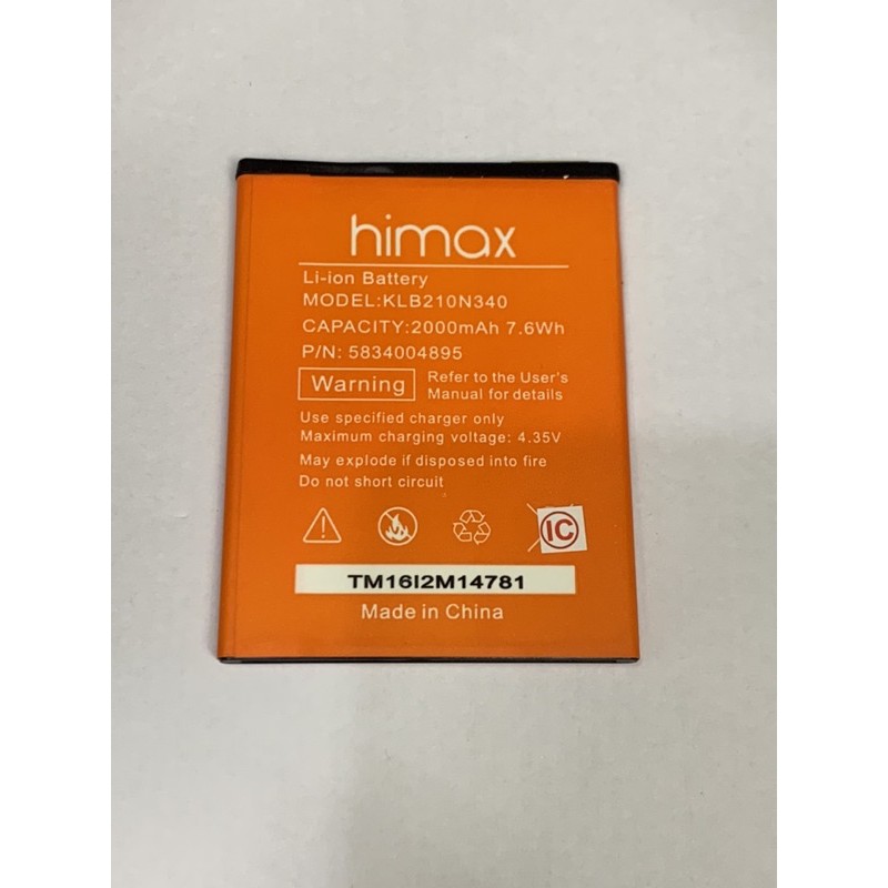 Baterai bat Himax Pure 3S / KLB210N34 batere battery Himax