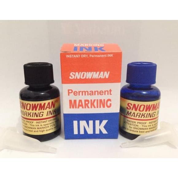 

Produk Refill Ink Snowman Permanent Marking / Isi Ulang Tinta Permanen Ecer!! Terlaris