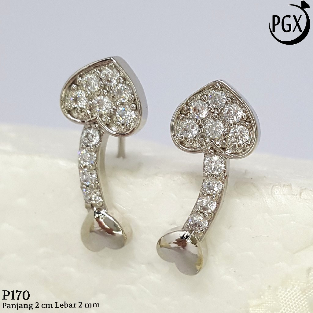 PGX Anting Panjang Korea Xuping Lapis Emas Aksesoris Perhiasan Premium - P170