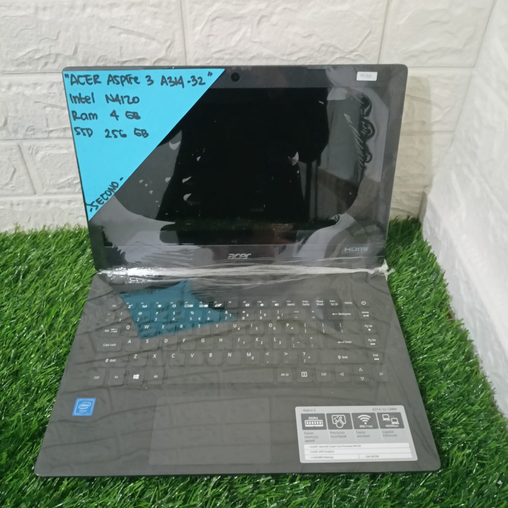 ACER ASPIRE 3 A314-32 INTEL N4120 RAM 4GB SSD 256 GB 14 INCH