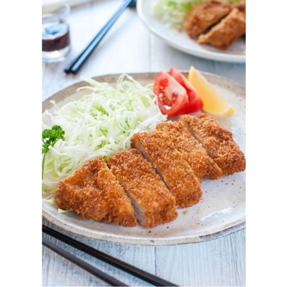 

CHICKEN KATSU BENTO WITH SAUSE+SALAD ALA HOKBEN ( 1 PORSI )