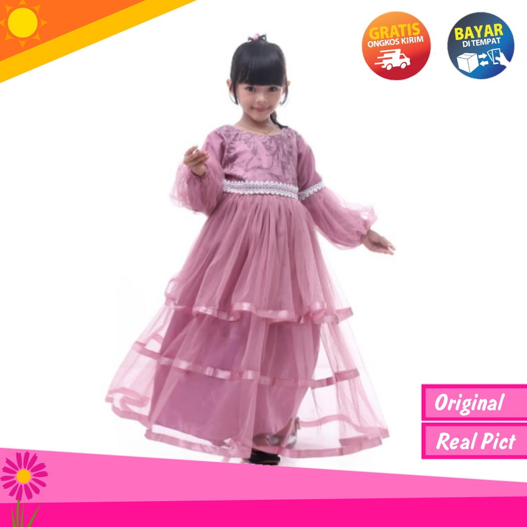 dress anak perempuan | gamis pesta mewah warna pink tua | baju gaun anak perempuan | gamis anak perempuan | dress anak perempuan | baju gamis anak | baju gamis anak perempuan | gaun pesta anak perempuan