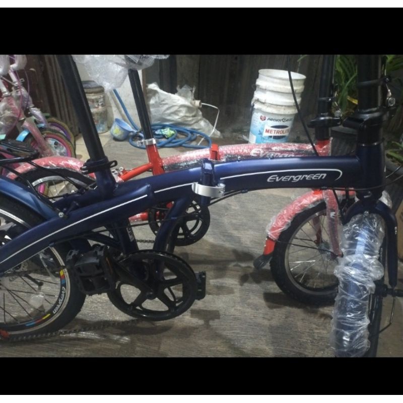 sepeda lipat 20 inch murah EVERGREEN folding