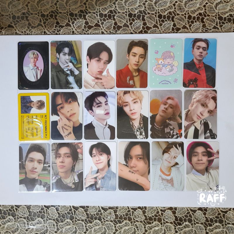 [CLEARANCE SALE] Pc wayv hendery xiaojun lucas winwin kun miracle baseball dilan tattoo smcu smtown 
