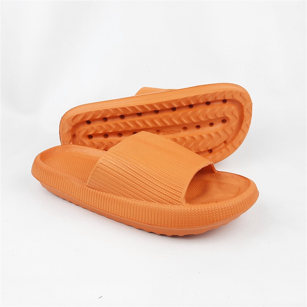 Sandal slop import wanita polos/sepon pylon/kuat dan ringan Alea kae Hm.22.8005 36-40