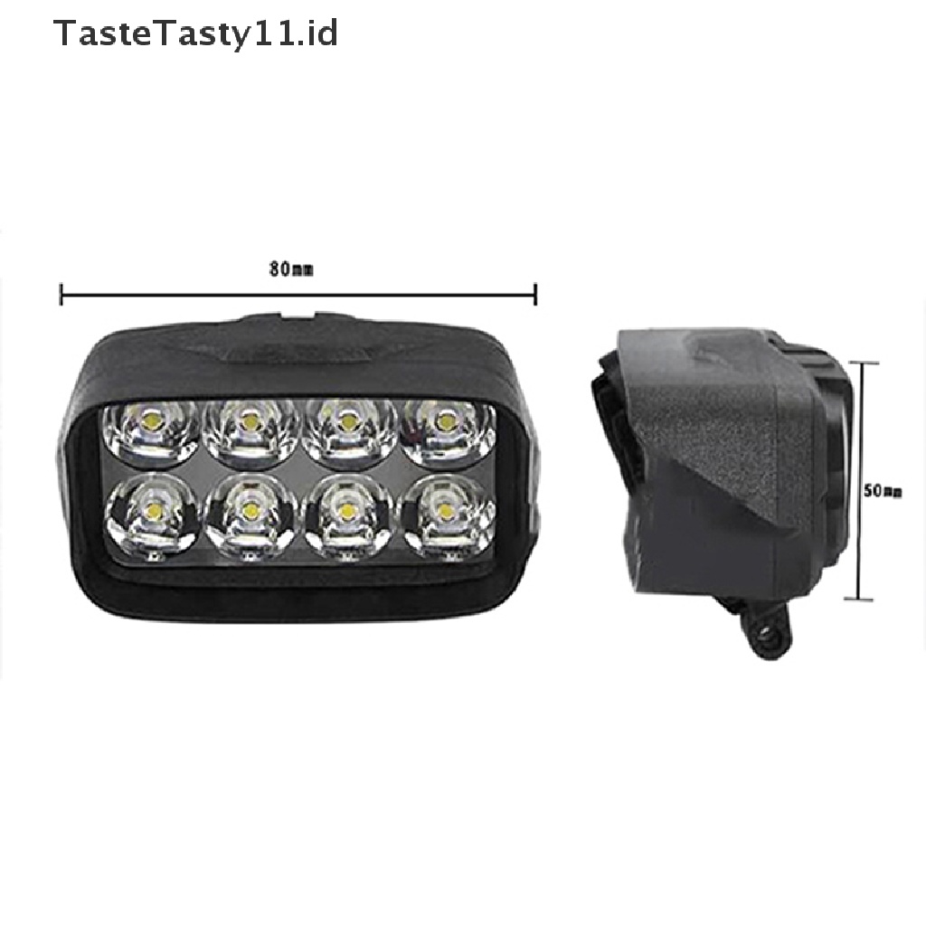 1 Pc Lampu Sorot 8 LED Super Terang Untuk Motor / Mobil