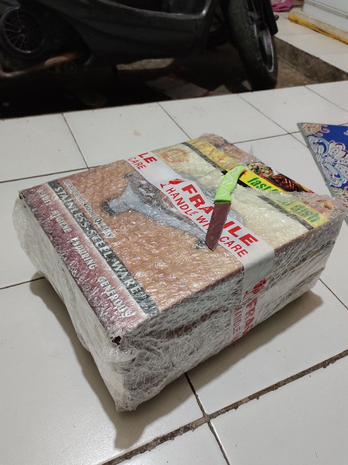 Nampan Prasmanan-fast Food Dish - Tutup Full Kaca