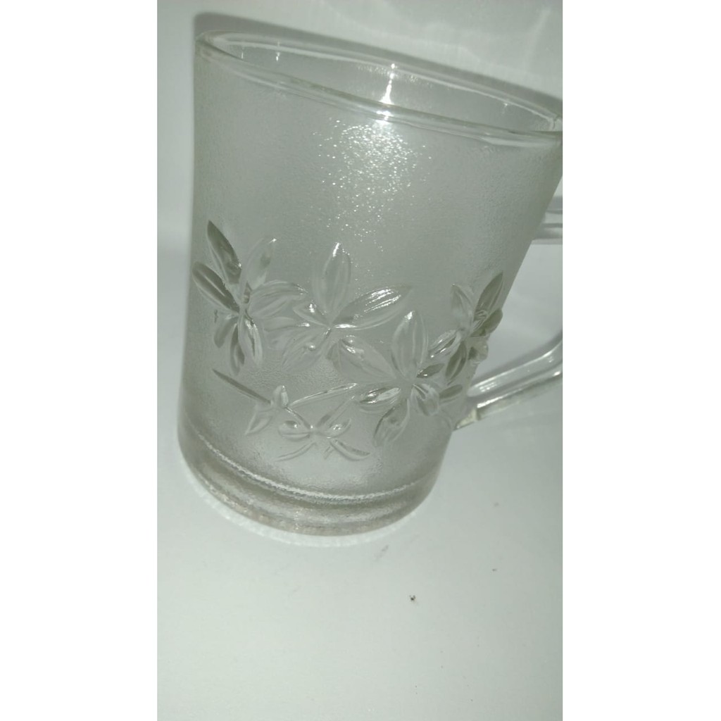 Gelas Beling Bening Gagang Kecil M939 1 2 Lusin Shopee Indonesia