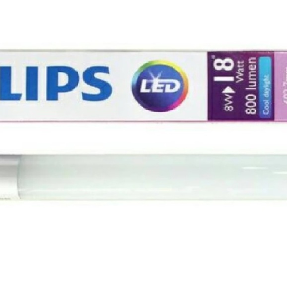 Lampu LED Tube / Lampu TL T8 PHILIPS ECOFIT 8W 600mm 60CM