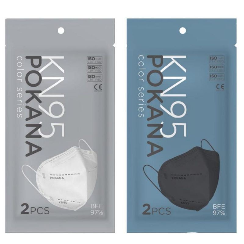 pokana masker KN95  Dewasa 2 PCS