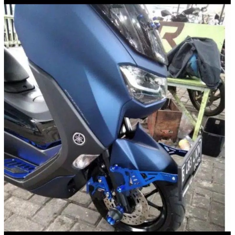 Breket Plat No Depan All New Nmax 155 2020/Nmax 155 Old/ Aerox 155