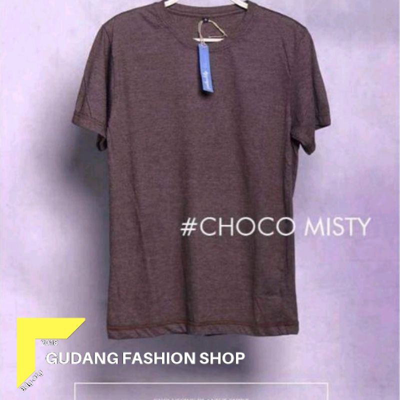 GUDANG FASHION SHOP Kaos Polos Cotton Combed 30's