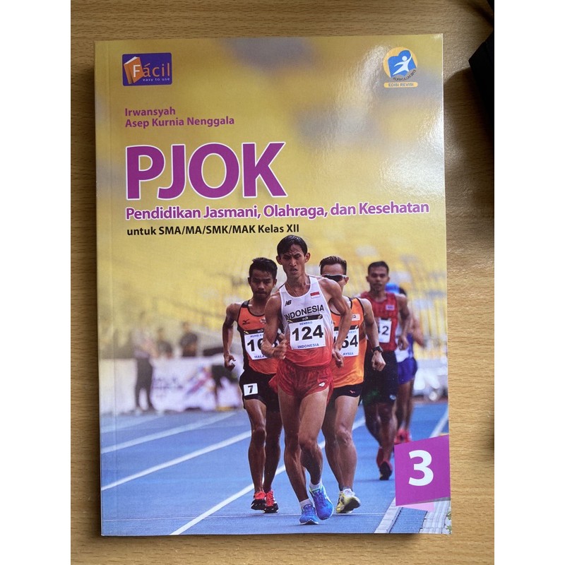 BUKU PJOK KELAS 12 SMA 3 XII - FACIL
