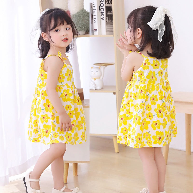 【Happy Baby】0-6Tahun QZ-61 Dress Terusan Santai Anak Perempuan/100% KATUN PREMIUM QUALITY