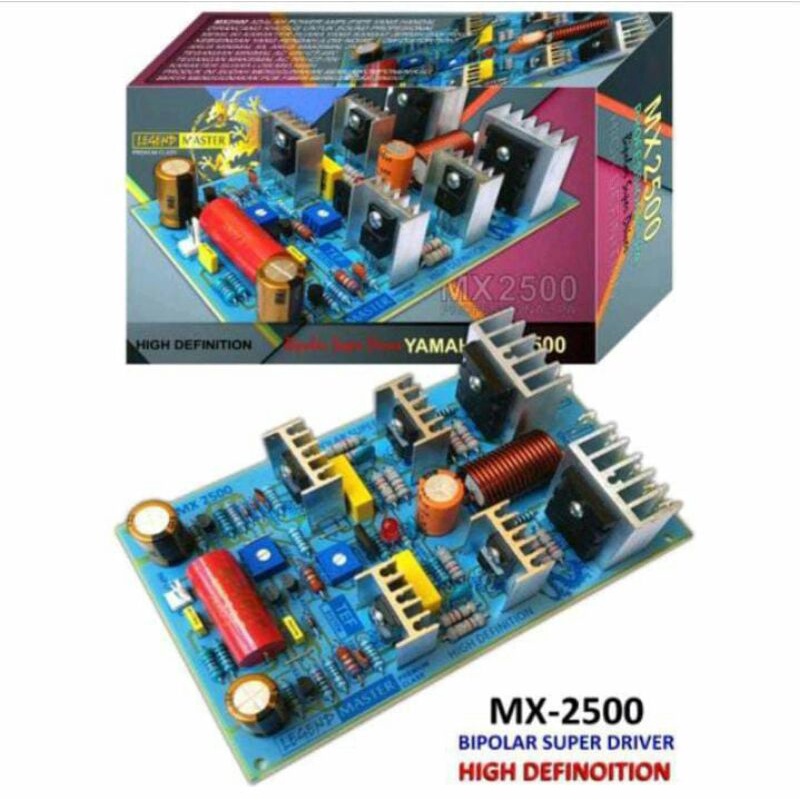 DRIVER POWER AMPLIFIER PROFESIONAL YAMAHA MX-2500 MX2500