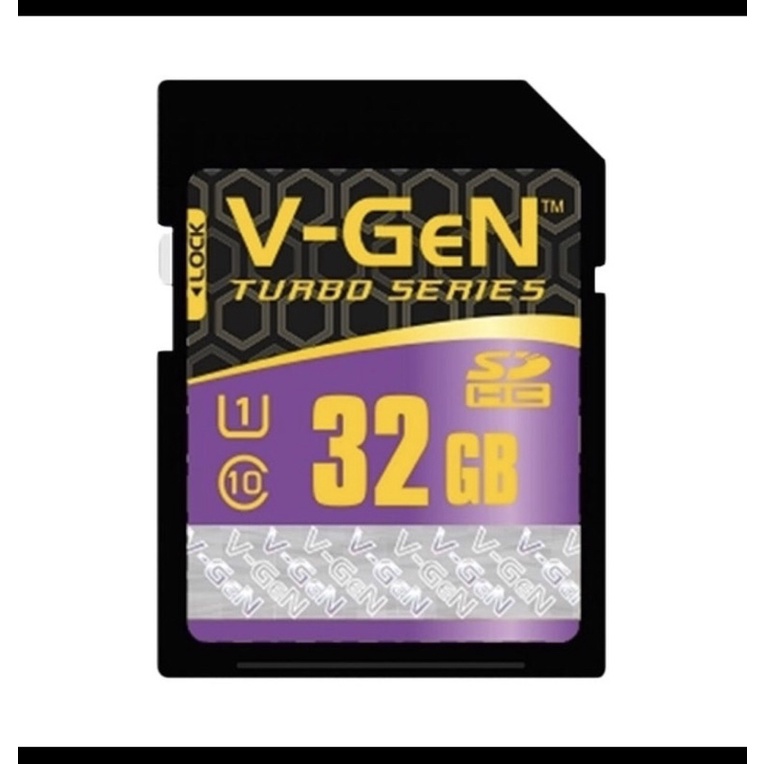 SD CARD 64GB TURBO VGEN - MEMORI KAMERA 64GB TURBO VGEN - BENUA DUNIA