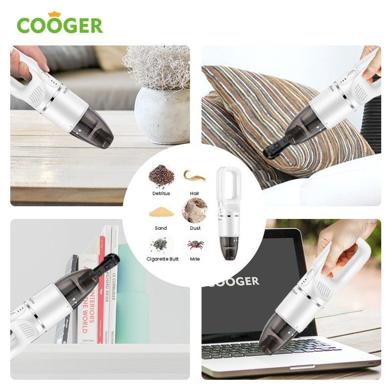 COOGER Multifunctional Wireless Vacuum Cleaner (Penyedot debu tanpa kabel)