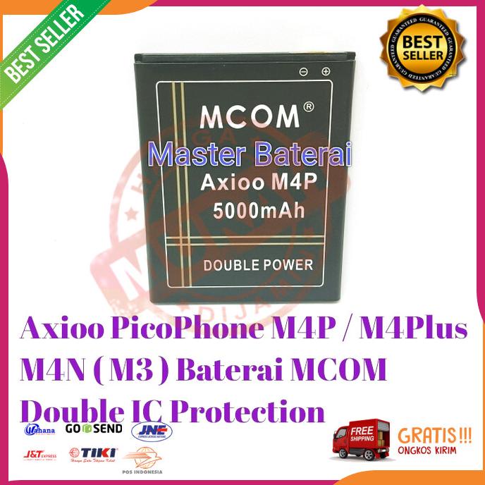 Acc Hp Baterai Axioo M4P+ M3 Baterai Axioo Picophone M4N M3 M4P Double Ic