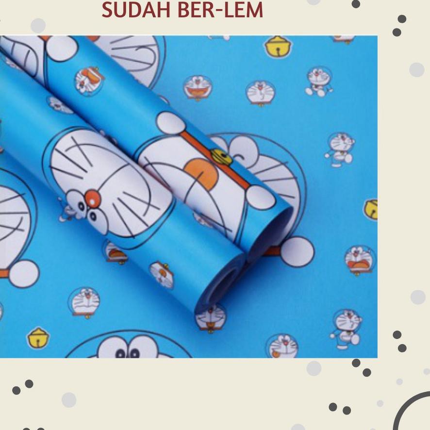 Terbaik  [HISANAAGROSIR SEMARANG] WALLPAPER  DINDING 10m DORAEMON FUN ..