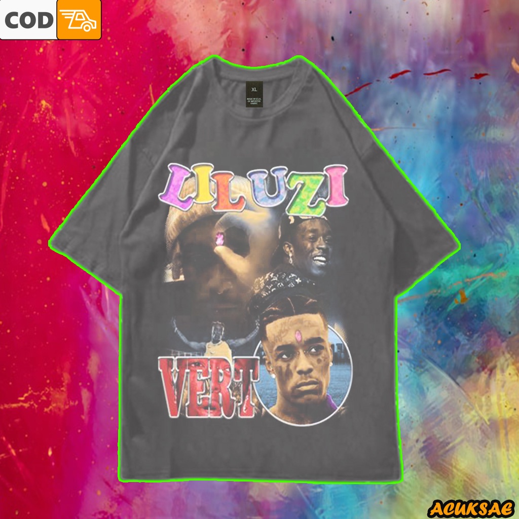 Oversized Lil Uzi Vert Rapper Vintage Rap Tee T-shirt