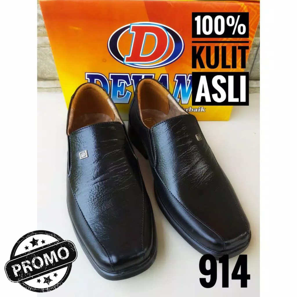 Sepatu Formal//Sepatu Fantofel//Sepatu Kulit//Sepatu Pria//Leedoo//SEPATU DEVANO 914