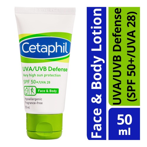 CETAPHIL UVA/UVB Defense SPF50+ UVA 28 - 50ml