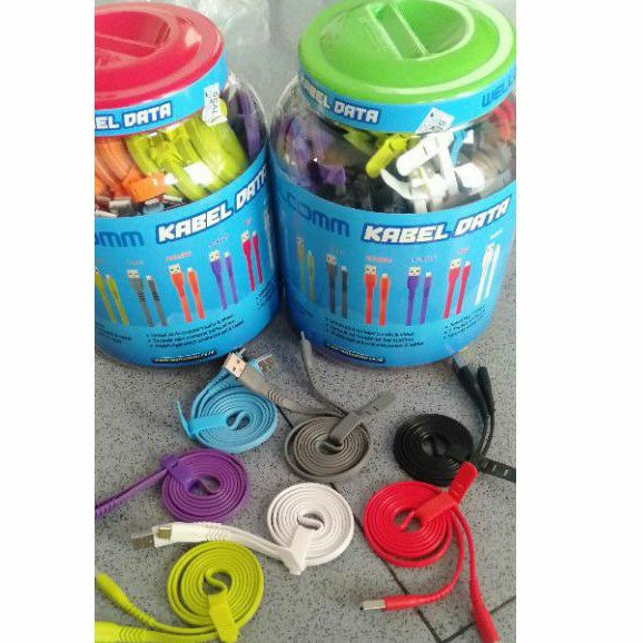kabel data tipe C | kabel data wellcomm | kabel data
