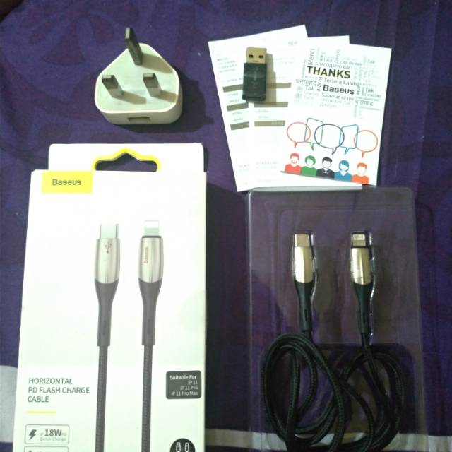 Charger charging USB casan original copotan iphone kaki 3 not PD