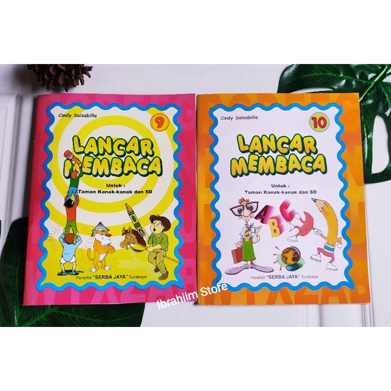 BUKU ANAK ANAK EDUKASI LANCAR MEMBACA JILID 1 - JILID 10