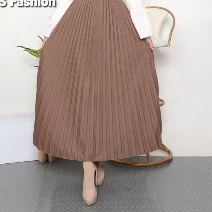 5.5 sale/SHOPEE MALL/【SHOPEE MALL】/Original/(TERBARU) ROK PLISKET PREMIUM ⚡uper Kejutan