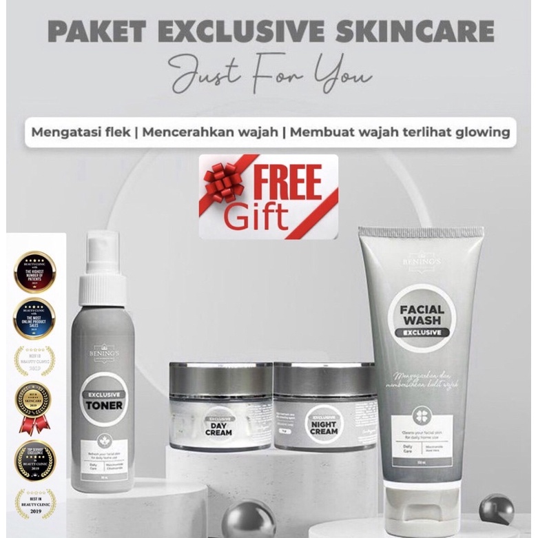 BENINGS SKINCARE DR OKY PRATAMA PAKET EXCLUSIVE UNTUK MENCEGAH DAN MENGATASI FLEK HITAM DI WAJAH ( BENINGS INDONESIA )-2