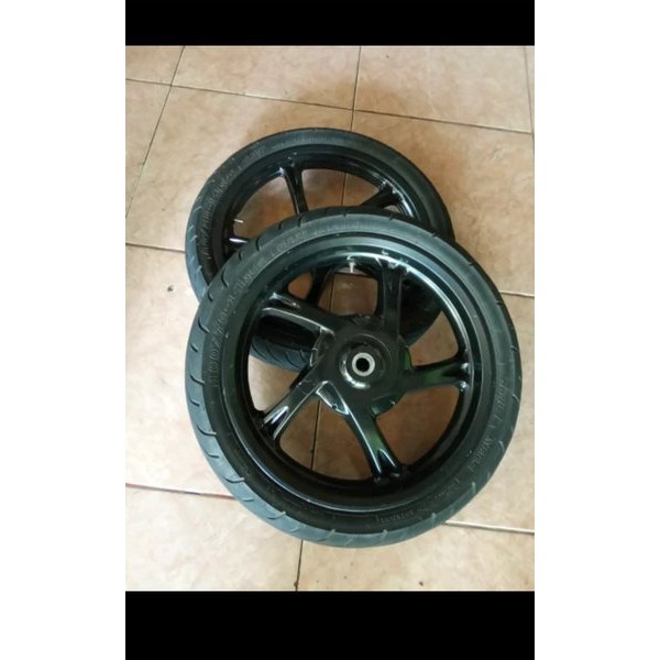 Cod,velg velk sepasang depan belakang ori copotan yamaha mio z tapak lebar pnp mio m3 soul gt 125