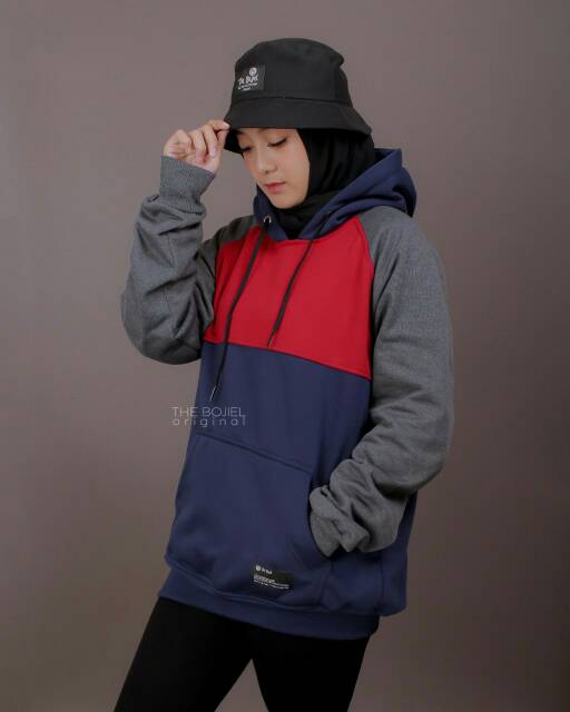 Sweater hoodie the bojiel original cowo/cewe