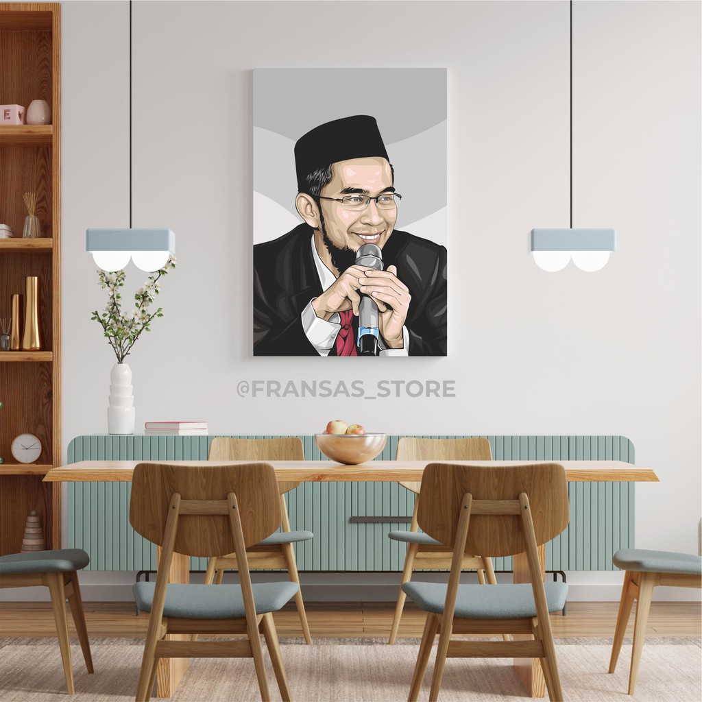 Walldecor Ust Adi Hidayat Hiasan Dinding Rumah 20x30cm