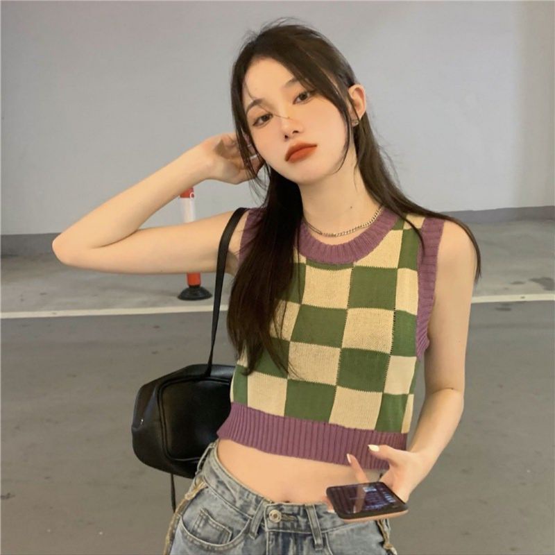 M FESYEN | NASA KOREAN VEST | OUTER WANITA | VEST RAJUT WANITA | ROMPI WANITA | ROMPI RAJUT WANITA K