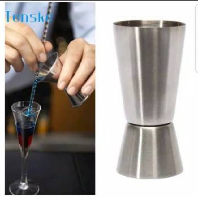 jigger 15/30 ml / measuring cup / gelas ukur