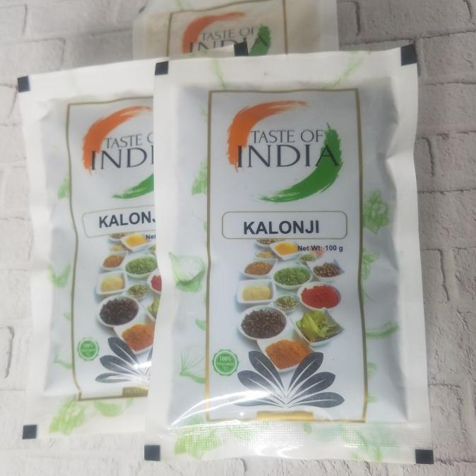 

monggo] Jinten Hitam/ Kalonji Taste of India 100 gram ( impor )