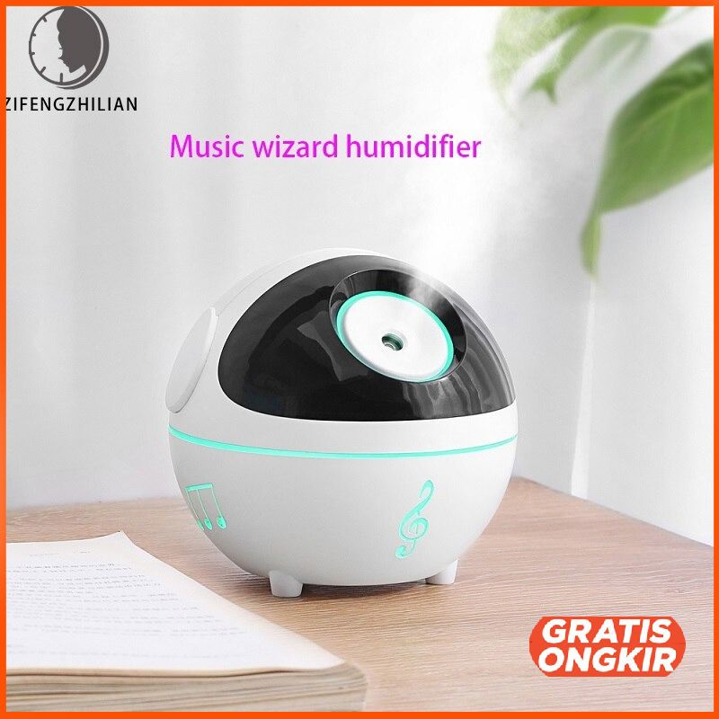 Air Humidifier Aromatherapy Oil Diffuser Music Elves Light 350ml ZN054