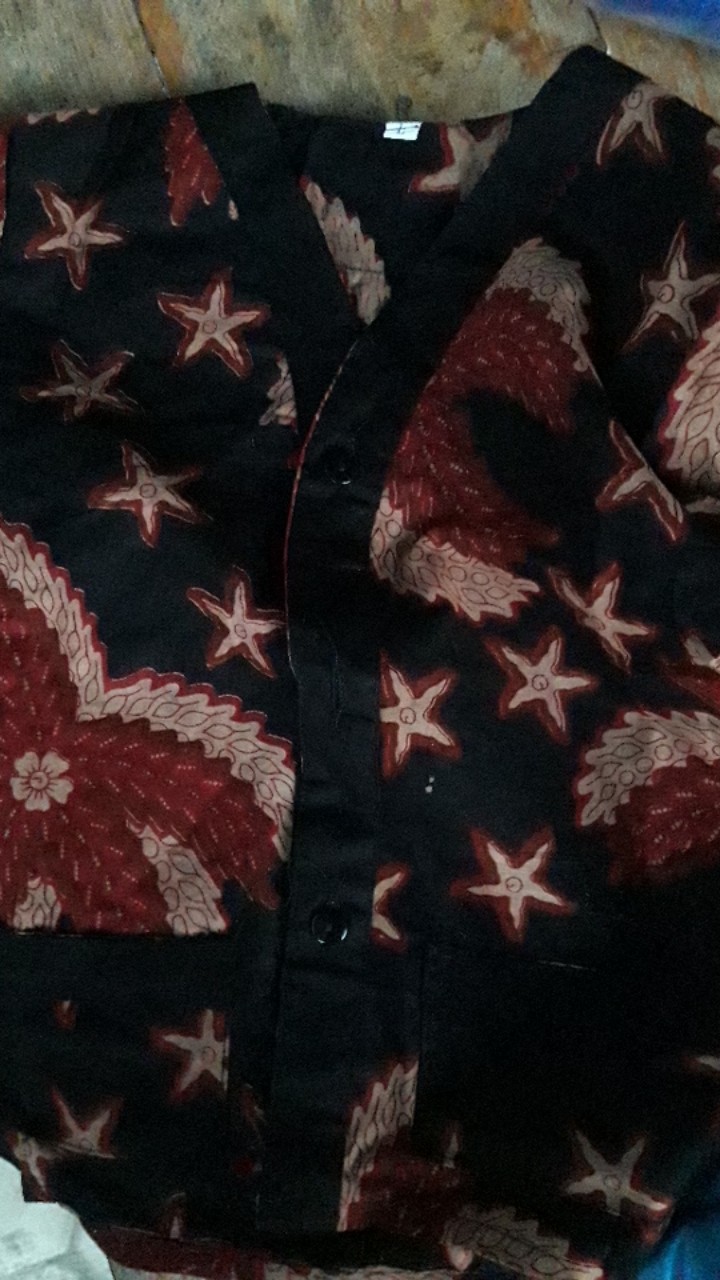 Piyama Batik Anak Setelan Batik Anak Motif Elegan Usia 1-5 Tahun Cowok Cewek.
