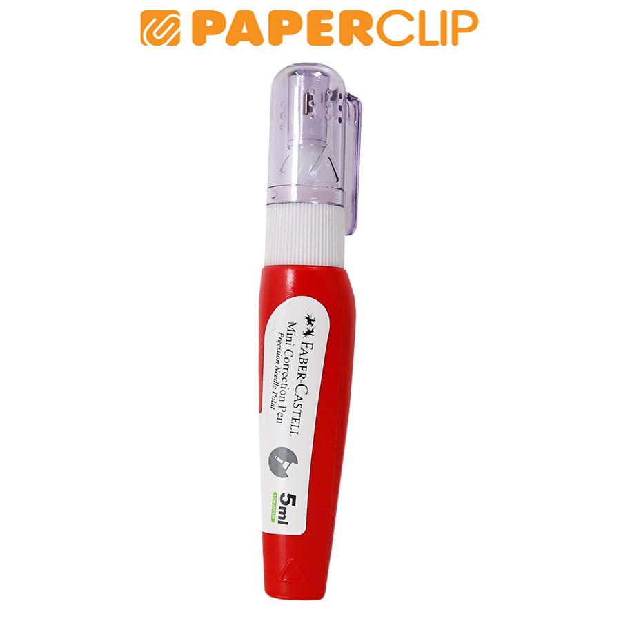 

CORRECTION PEN FABER CASTELL 169413 5ML RED