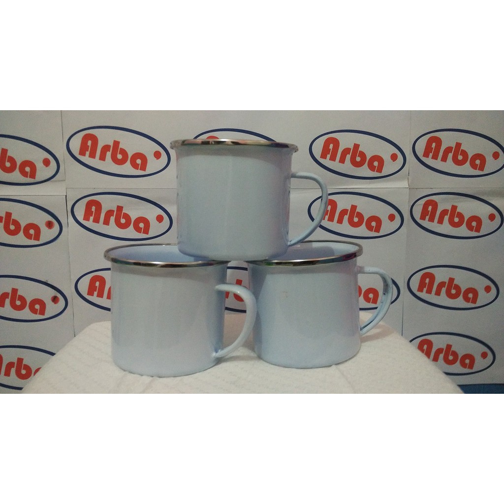 Mug Enamel Ukuran 8 Cm PREMIUM