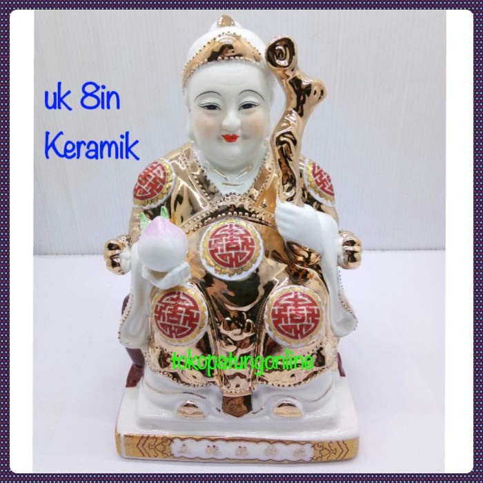 Patung Rupang Dewa Bumi Perempuan Tecuma 8in