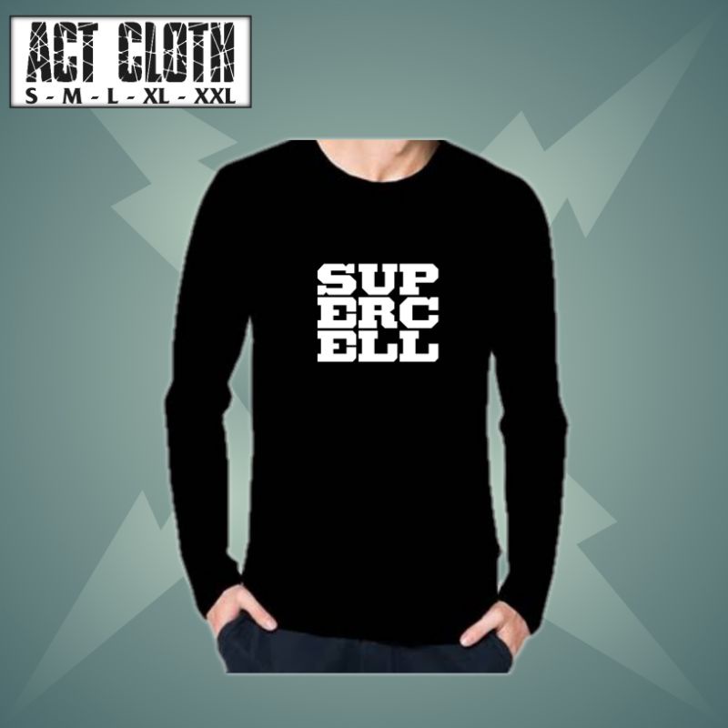 KAOS SUPERCELL LENGAN PANJANG