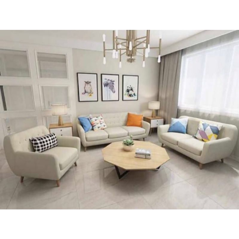Sofa 321 Modern Tanpa Meja