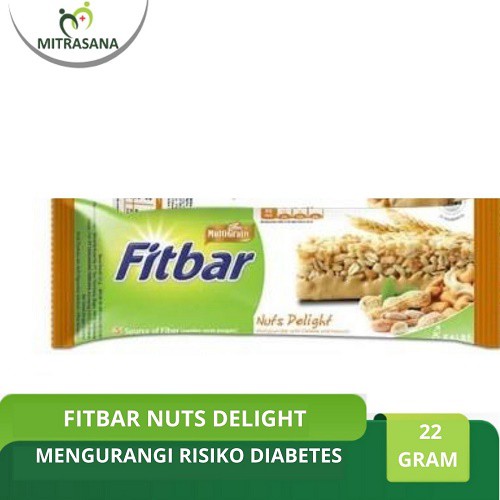 

Fitbar Nuts Rasa Kacang Dengan Mede 22 Gram