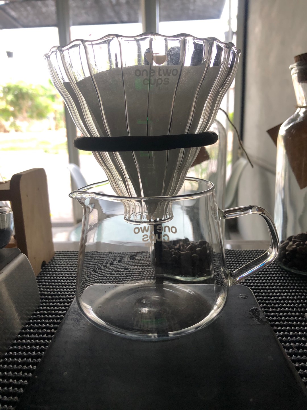 Coffee Server Pitcher Kopi Kaca 400ml